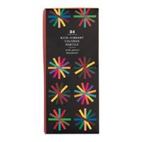 Kniha 24pc Colored Pencil Set With Sharpener