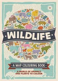 Kniha Wildlife: A Map Colouring Book
