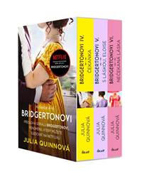 Kniha Bridgertonovi (4-6) - komplet