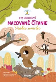 Kniha Maľované čítanie – Vrabec umelec