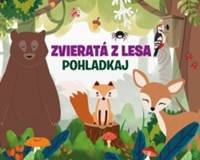 Kniha Zvieratá z lesa – Pohladkaj