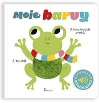 Kniha Moje barvy - Dotykové a zvukové leporelo