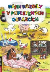 Kniha Najdi rozdíly v popletených obrázcích