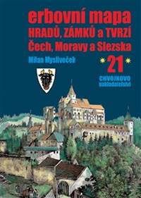 Kniha Erbovní mapa hradů, zámků a tvrzí Čech, Moravy a Slezska 21