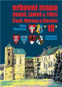 Kniha Erbovní mapa hradů, zámků a tvrzí Čech, Moravy a Slezska 19