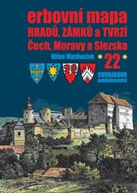 Kniha Erbovní mapa hradů, zámků a tvrzí Čech, Moravy a Slezska 22