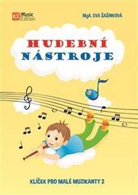 Kniha Hudební nástroje - Klíček pro malé muzikanty 2