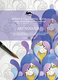 Kniha Art Nouveau Coloring book