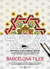Kniha Barcelona Tiles Coloring book