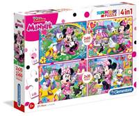 Puzzle Myška Minnie 4v1