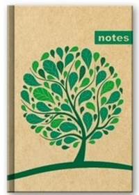 Notes Eco tree (linajkovaný)