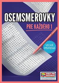 Kniha Osemsmerovky pre každého 1 - Veľké písmená