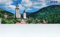 Slovensko 2024 - stolový týždenný kalendár