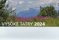 Vysoké Tatry 2024 - stolový dvojtýždenný kalendár