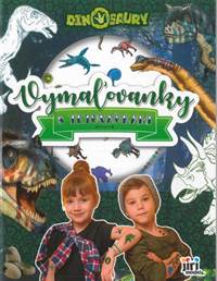 Vymaľovanky s tetovačkami/ Dinosaury