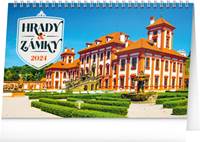 Hrady a zámky 2024 - stolní kalendář