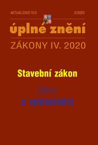 Aktualizace IV/3 2020 Stavební zákon, Zákon o vyvlastnění
