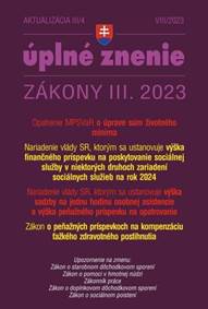 Aktualizácia III/4 2023 – Úprava životného minima