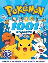Kniha Pokemon: 1001 Stickers
