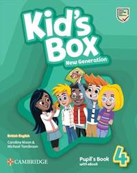 Kniha Kid´s Box New Generation 4 Pupil´s Book with eBook British English