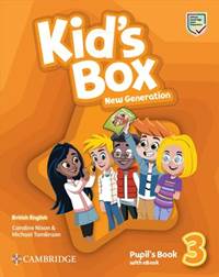 Kniha Kid´s Box New Generation 3 Pupil´s Book with eBook British English