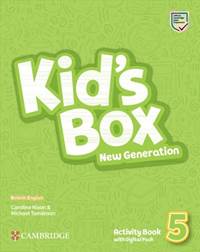 Kniha Kid´s Box New Generation 5 Activity Book with Digital Pack British English