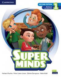 Kniha Super Minds Workbook with Digital Pack Level 1, 2nd Edition
