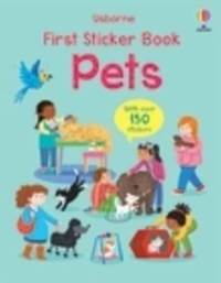 Kniha First Sticker Book Pets