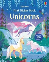 Kniha First Sticker Book Unicorns