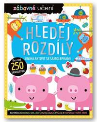 Kniha Zábavné učení Hledej rozdíly