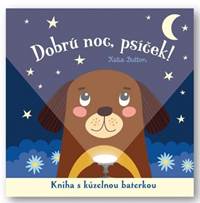 Kniha Dobrú noc, mačička! Kniha s kúzelnou baterkou