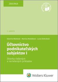 Kniha Účtovníctvo podnikateľských subjektov I