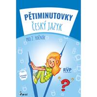 Kniha Pětiminutovky Český jazyk 2. ročník