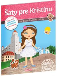 Kniha Šaty pre KRISTÍNU - Kniha samolepiek
