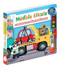 Kniha Méďula Šikula automechanikem - Obrázky s pohyblivými prvky