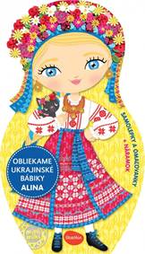 Kniha Obliekame ukrajinské bábiky ALINA