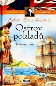 Kniha Ostrov pokladů - Dvojjazyčné čtení Č-A