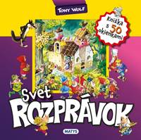 Kniha Svet rozprávok - knižka s 50 okienkami