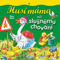 Husí máma učí slušnému chování (CZ)
