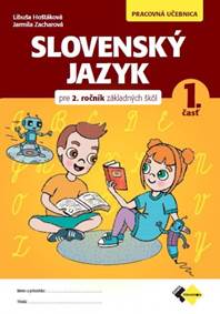 Kniha Slovenský jazyk pre 2.ročník ZŠ – Pracovná učebnica 1.