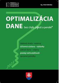 Kniha Optimalizácia dane, bez chýb, pokút a penále
