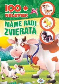 100+ nálepiek - Máme radi zvieratá