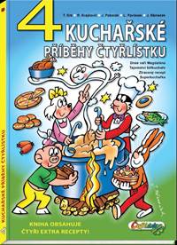 Kniha 4 kuchařské příběhy Čtyřlístku