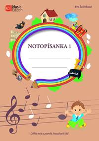 Kniha Notopísanka 1 - Délka not a pomlk, houslový klíč