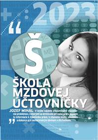 Kniha Škola mzdovej účtovníčky 2023