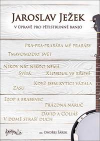Kniha Jaroslav Ježek v úpravě pro pětistrunné banjo