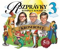 Kniha 5CD BOX  Rozprávky Kronerovci 3