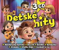 Kniha 3CD BOX - Detské hity