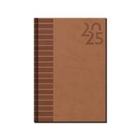 Denný diár A5 – VENETIA hnedý 2025