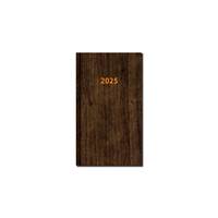 Mini týždenný diár A6 – WOOD 2025